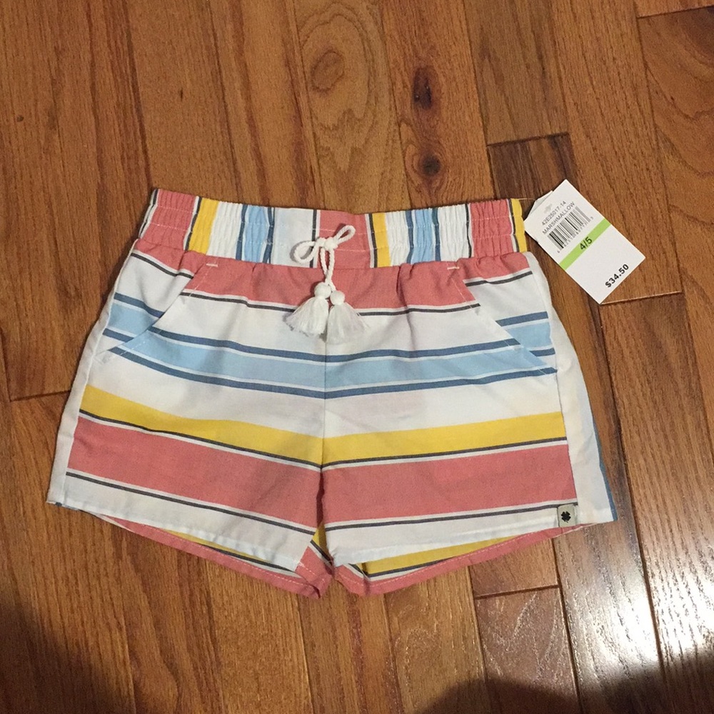 NWT Lucky Brand Little Girl Shorts Size 4/5